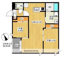 物件の間取り画像