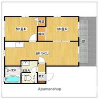 福岡県福岡市南区老司3丁目の賃貸アパートの間取り