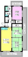 物件の間取り画像