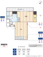 物件の間取り画像