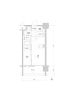 福岡県福岡市博多区美野島2丁目の賃貸マンションの間取り