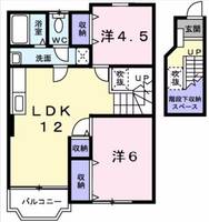 物件の間取り画像