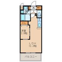 福岡県北九州市小倉北区片野4丁目の賃貸マンションの間取り