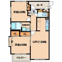 物件の間取り画像