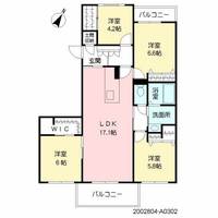 物件の間取り画像