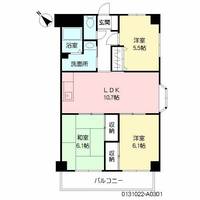 物件の間取り画像