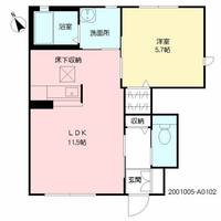 物件の間取り画像