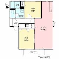 物件の間取り画像