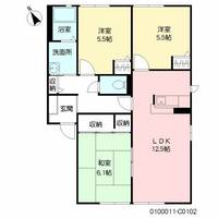 物件の間取り画像