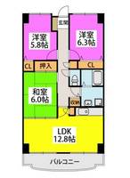物件の間取り画像