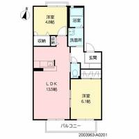 物件の間取り画像