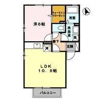 エデンナⅠの間取り