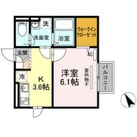 Carnelian 穴生の間取り