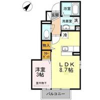 アッサンブレSの間取り