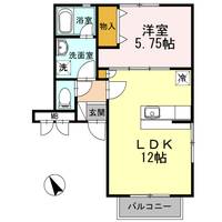 アールエムハイツ Ⅰの間取り