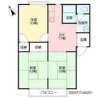 物件の間取り画像