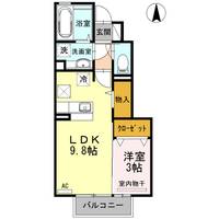 メゾンプランタニエール トロワの間取り