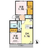 ボヌール チヒロの間取り