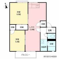 物件の間取り画像