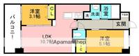 物件の間取り画像