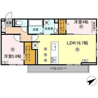 物件の間取り画像