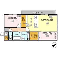 アピアランス中井の間取り