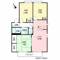 物件の間取り画像