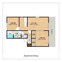 福岡県太宰府市宰都2丁目の賃貸アパートの間取り