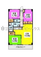 物件の間取り画像