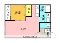 メゾンクレール二日市弐番館の間取り