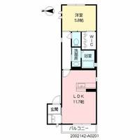 物件の間取り画像