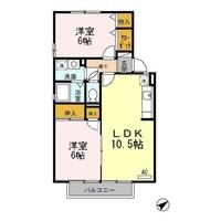 ヴェルドミール甘木の間取り