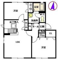物件の間取り画像