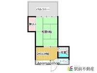 福岡県朝倉市甘木(一戸建)の賃貸物件の間取り