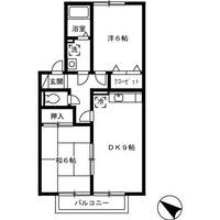 S・Kハウス B棟202の間取り