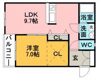 物件の間取り画像
