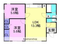 福岡県筑後市大字上北島(一戸建)の賃貸物件戸建ての間取り