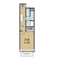 メゾンソアレ105の間取り