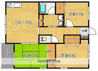 サンヒルズ雄202の間取り