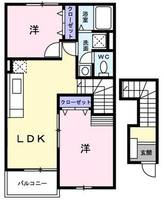 ウランタン弐番館の間取り