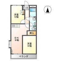 グローリアスハイム銀杏405の間取り