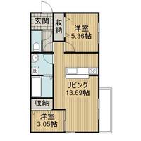 物件の間取り画像