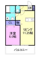 物件の間取り画像