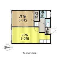 パティオ山ノ井201の間取り
