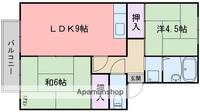 コーポ花の間取り