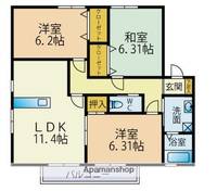 物件の間取り画像