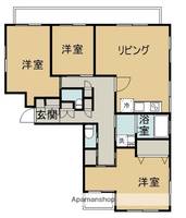 ルガーノ警固の間取り