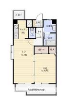 BONTOURⅡ番館の間取り