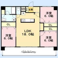 エコルクス高取の間取り