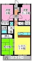 物件の間取り画像